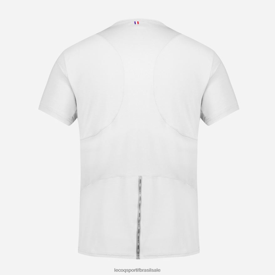 Le Coq Sportif roupas camiseta da moda branca homens 84V684176