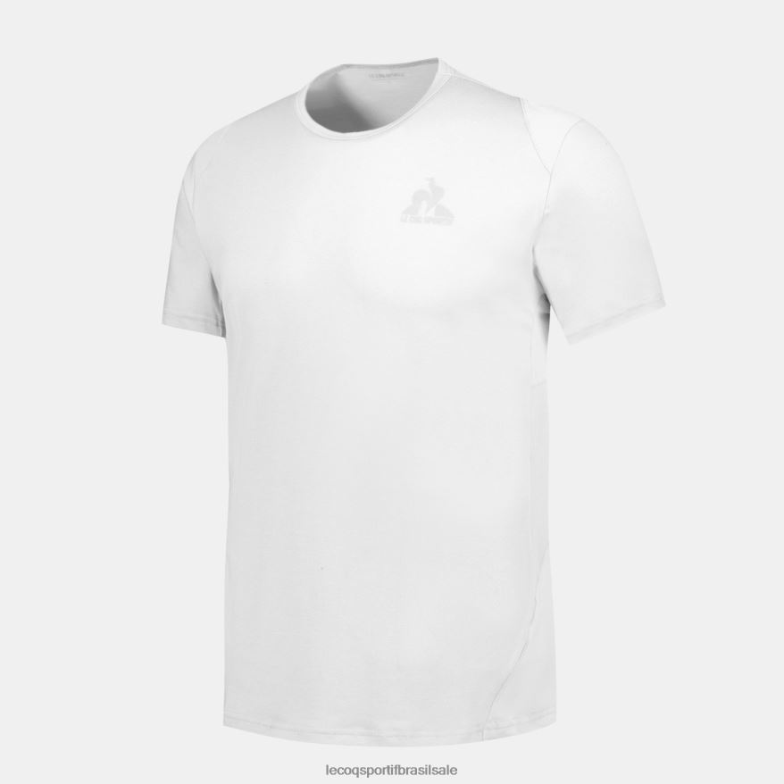 Le Coq Sportif roupas camiseta da moda branca homens 84V684176