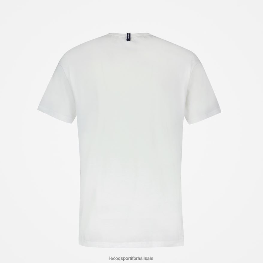 Le Coq Sportif roupas camiseta da moda branca homens 84V684180