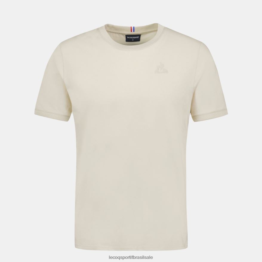 Le Coq Sportif roupas camiseta da moda marrom homens 84V684156