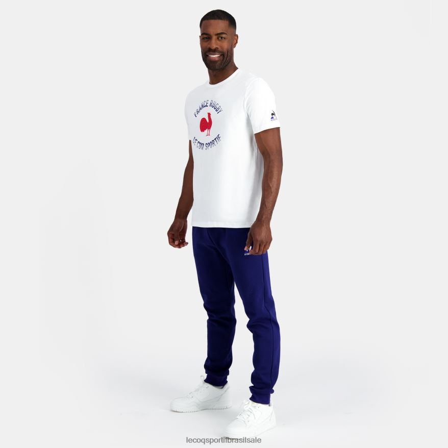 Le Coq Sportif roupas camiseta - frança rugby branca homens 84V684169