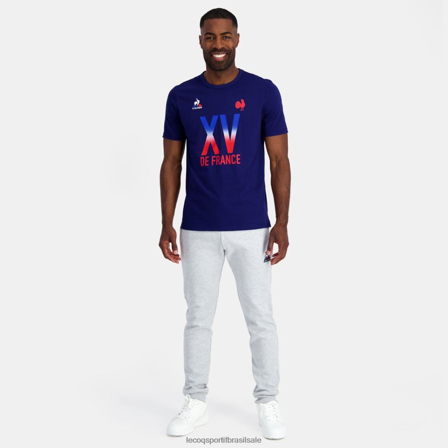 Le Coq Sportif roupas camiseta - xv de france azul homens 84V684141