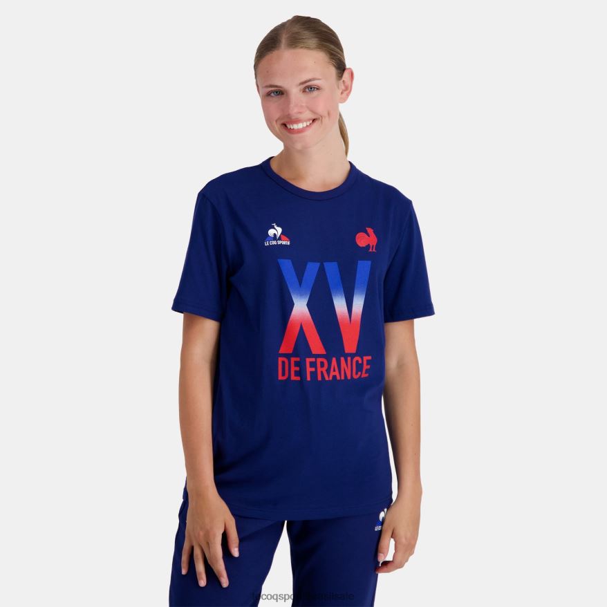 Le Coq Sportif roupas camiseta - xv de france azul homens 84V684141