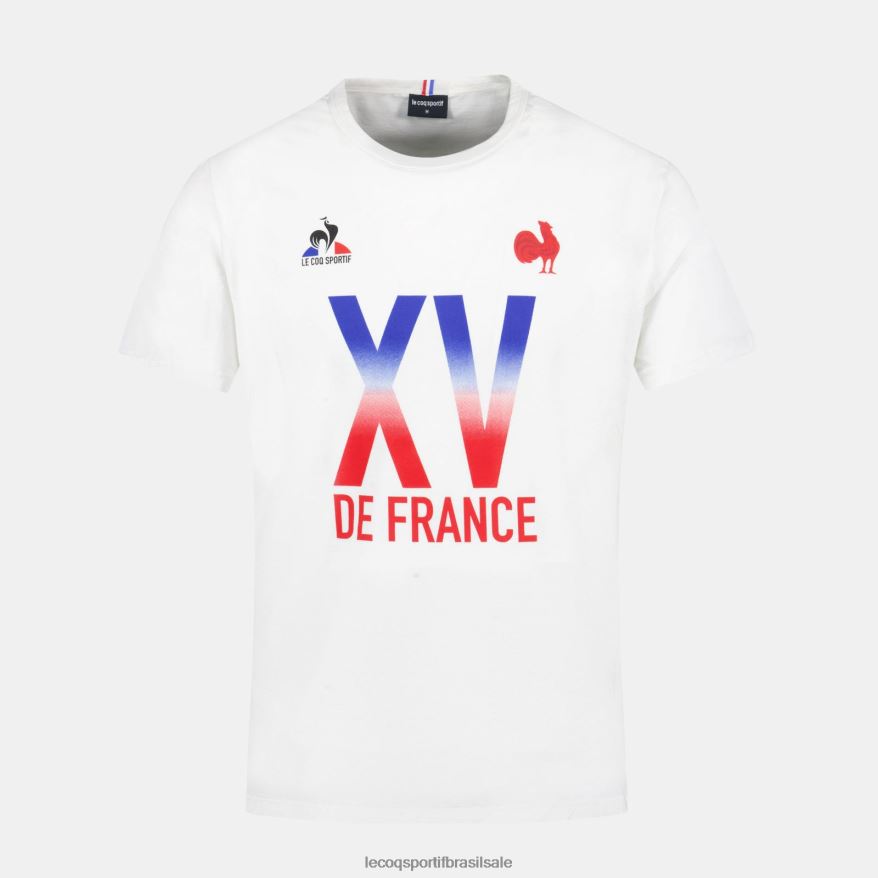 Le Coq Sportif roupas camiseta - xv de france branca homens 84V684157