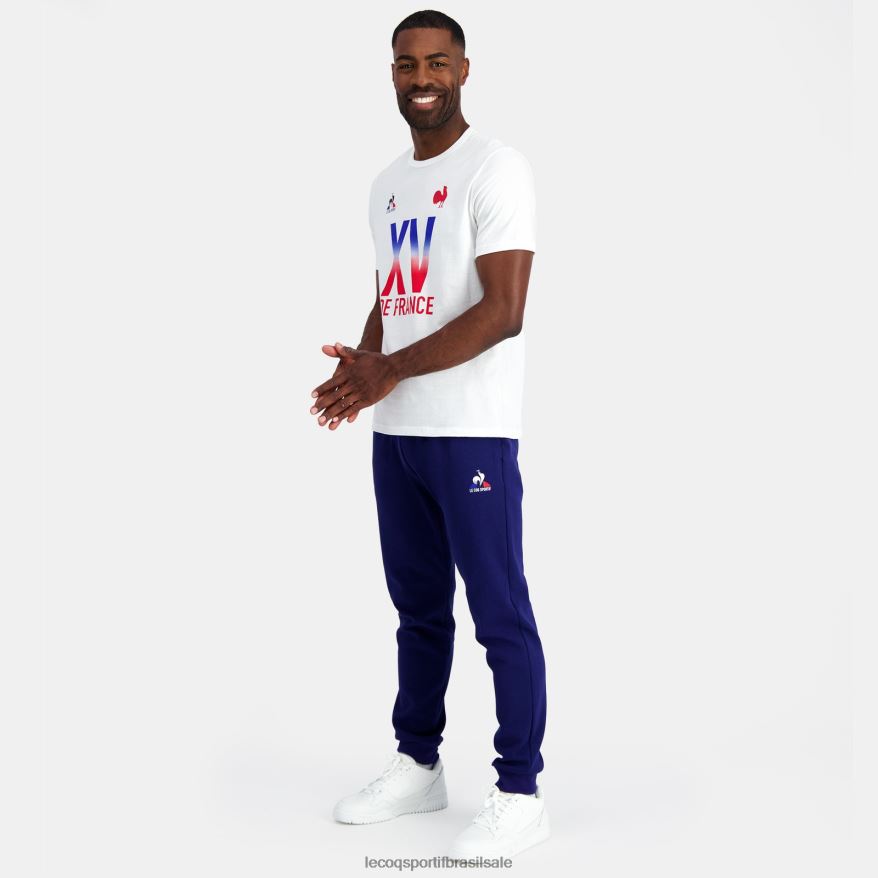 Le Coq Sportif roupas camiseta - xv de france branca homens 84V684157