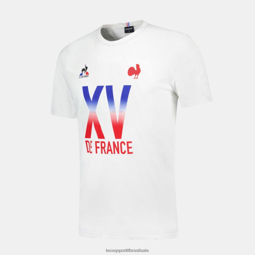 Le Coq Sportif roupas camiseta - xv de france branca homens 84V684157