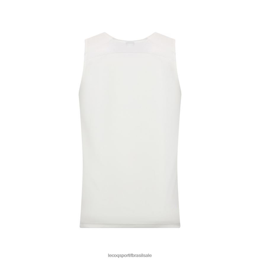 Le Coq Sportif roupas colete top branco homens 84V684199