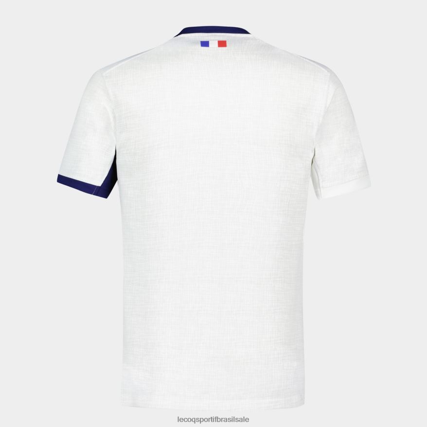 Le Coq Sportif roupas réplica camisa xv de france - copa do mundo de rugby 2023 branca homens 84V684693