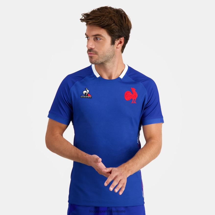 Le Coq Sportif roupas réplica jersey rugby 7 - equipe de france azul homens 84V684475