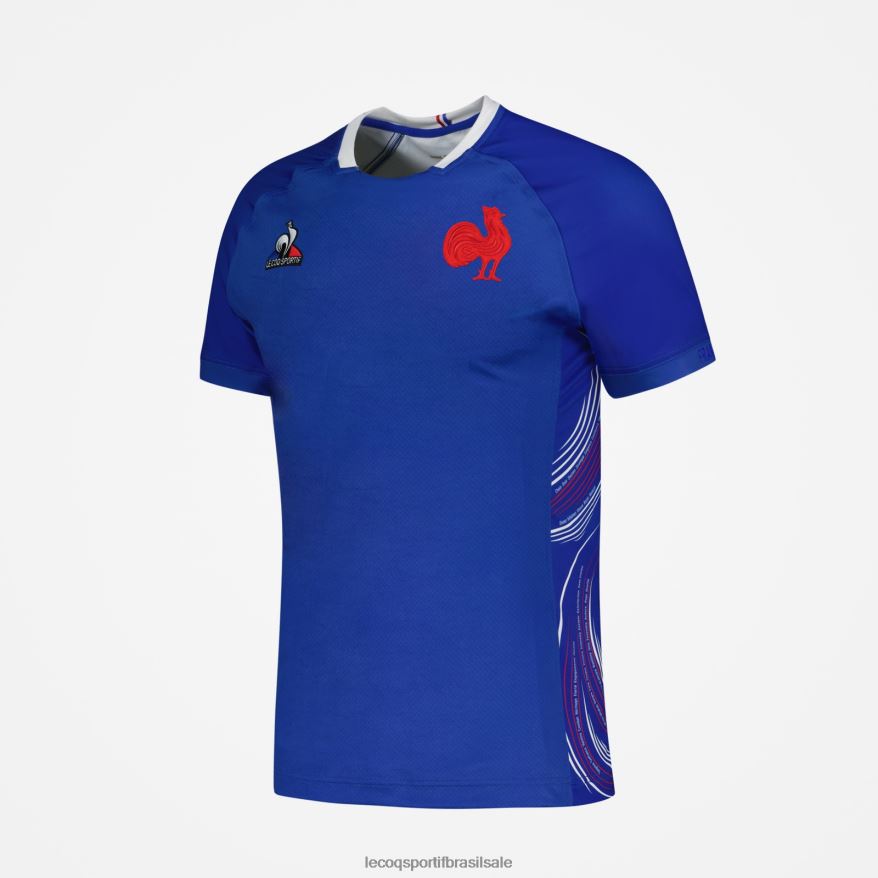 Le Coq Sportif roupas réplica jersey rugby 7 - equipe de france azul homens 84V684475