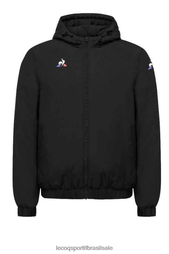 Le Coq Sportif roupas bombardeiro preto homens 84V684496