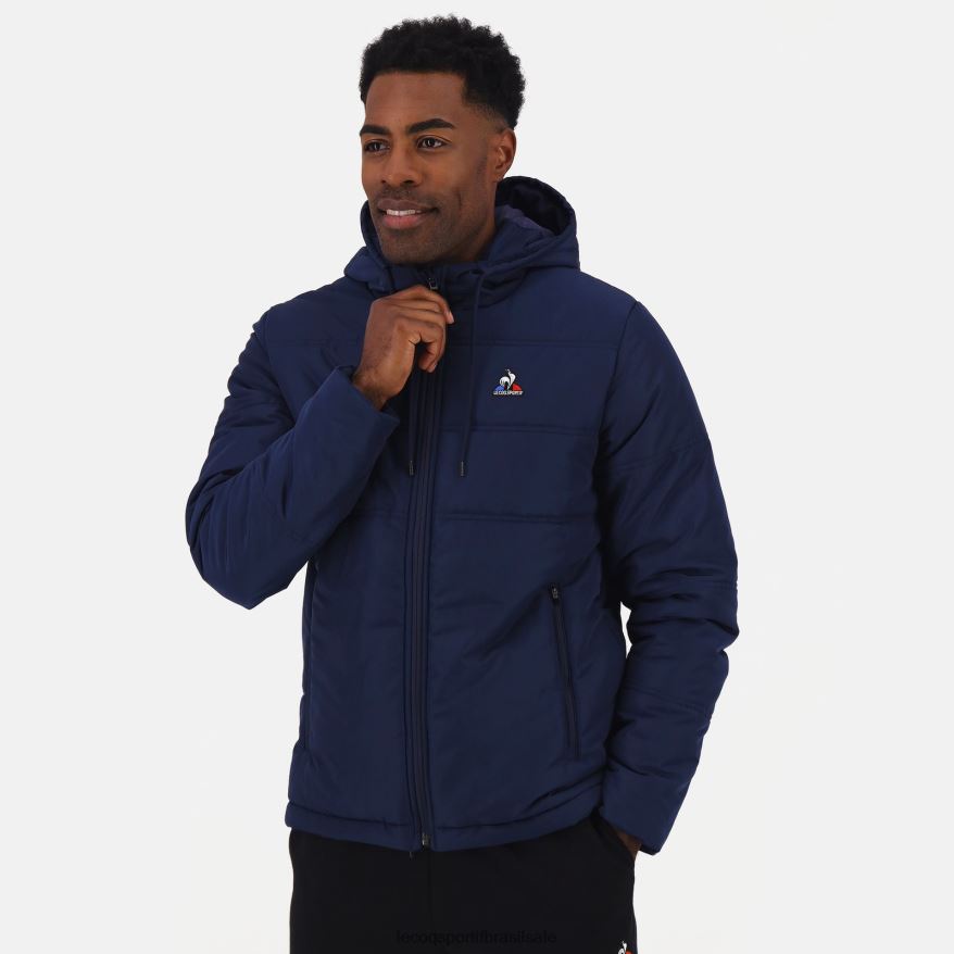 Le Coq Sportif roupas jaqueta azul homens 84V684482