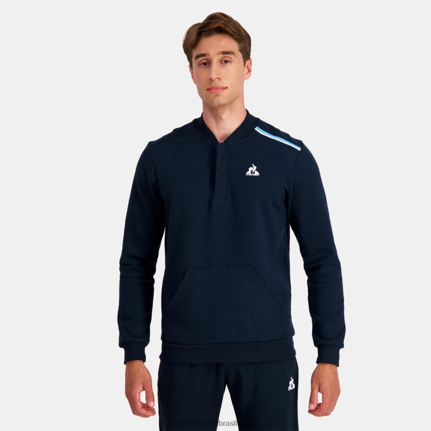 Le Coq Sportif roupas moletom azul homens 84V68435