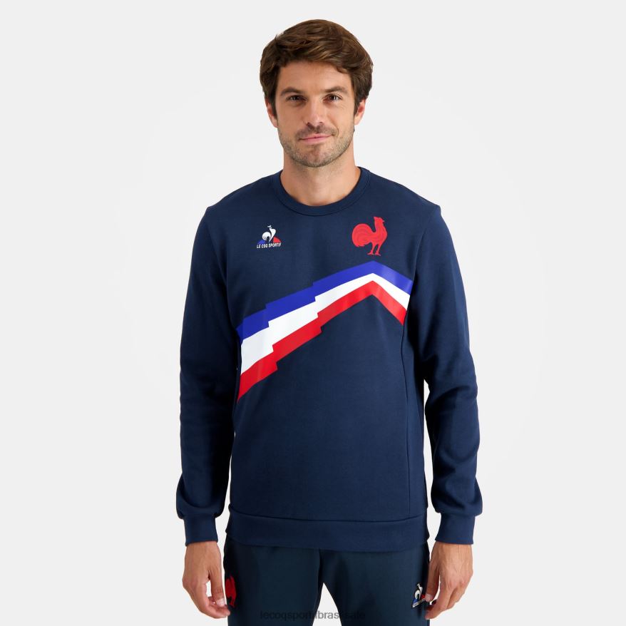 Le Coq Sportif roupas moletom azul homens 84V684470