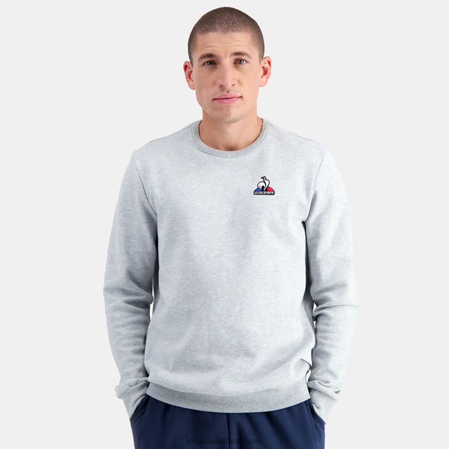 Le Coq Sportif roupas moletom cinza homens 84V68460