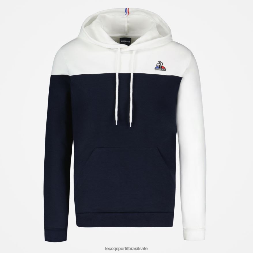 Le Coq Sportif roupas moletom com capuz azul homens 84V68466