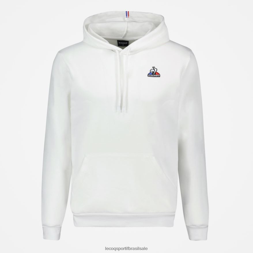 Le Coq Sportif roupas moletom com capuz branco homens 84V684441
