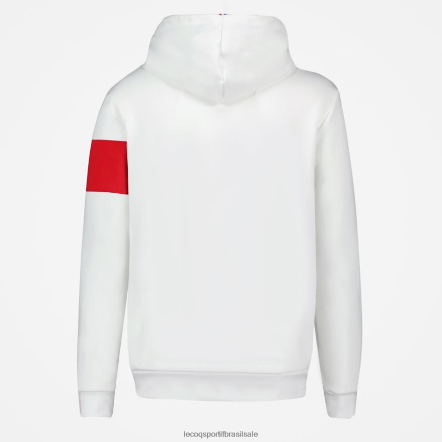 Le Coq Sportif roupas moletom com capuz branco homens 84V684454