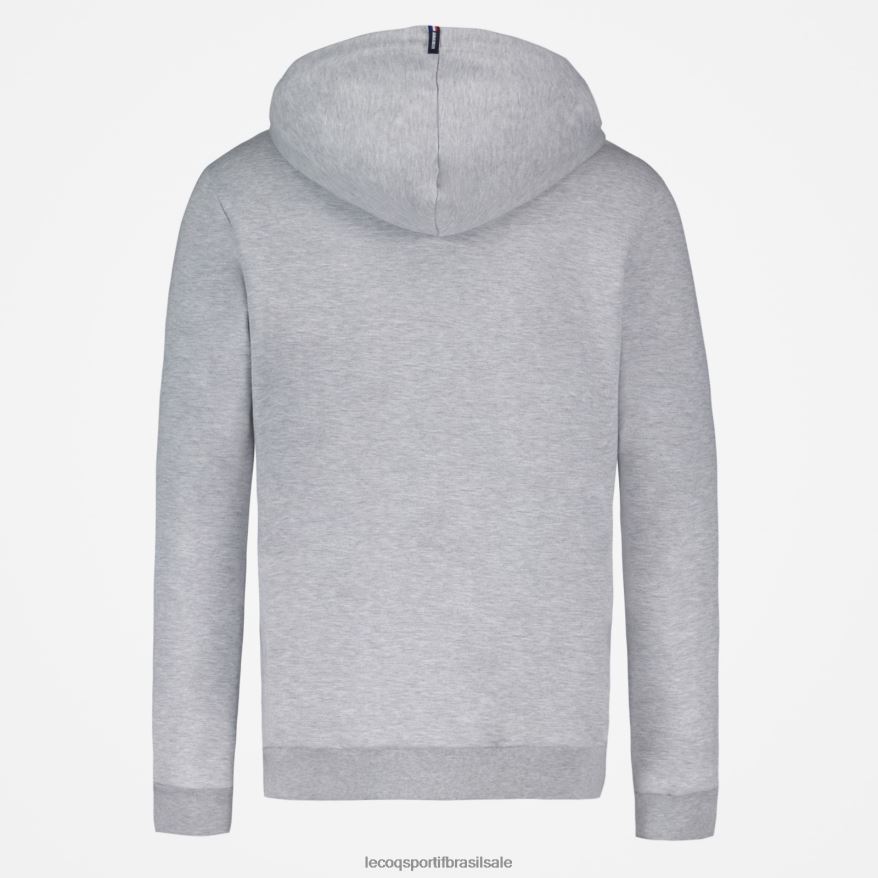 Le Coq Sportif roupas moletom com capuz cinza homens 84V68463