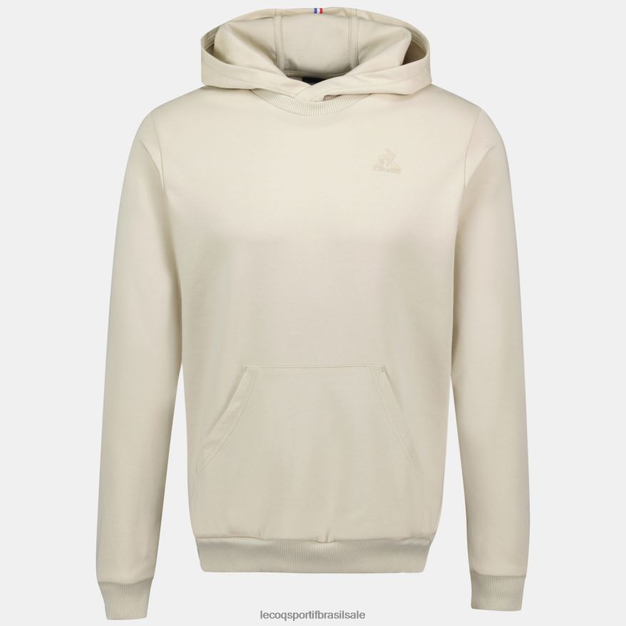 Le Coq Sportif roupas moletom com capuz marrom homens 84V6849