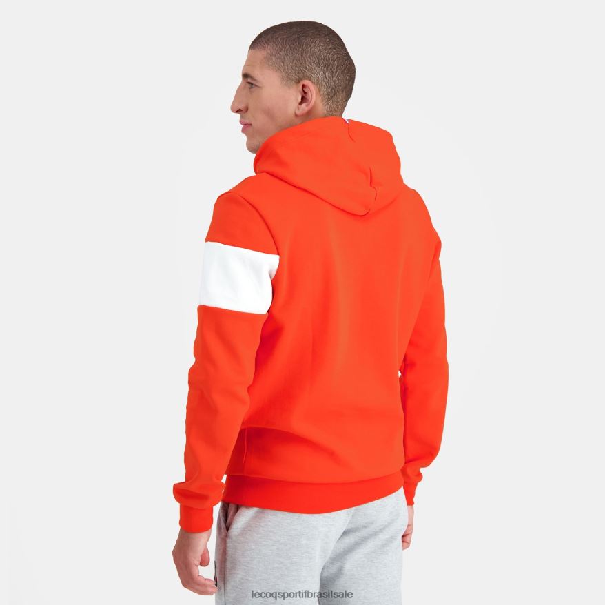 Le Coq Sportif roupas moletom com capuz multicolorido homens 84V684437