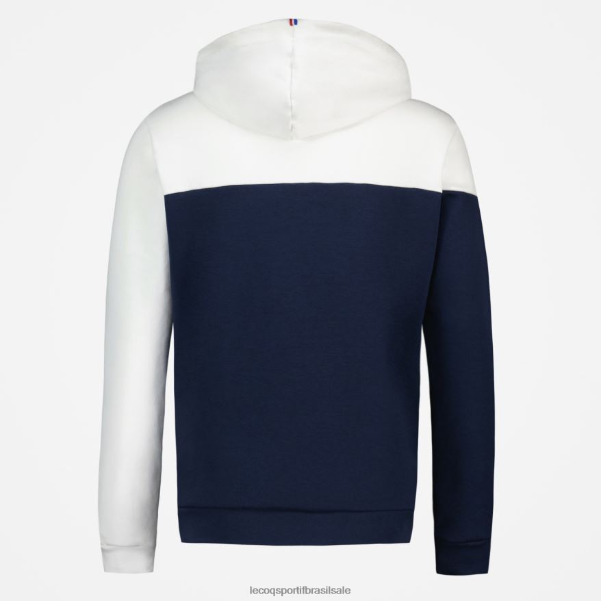 Le Coq Sportif roupas moletom com capuz multicolorido homens 84V684466