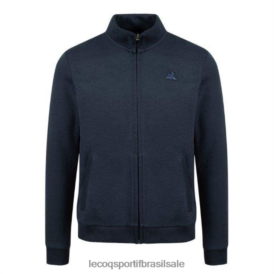 Le Coq Sportif roupas moletom com zíper azul homens 84V68477