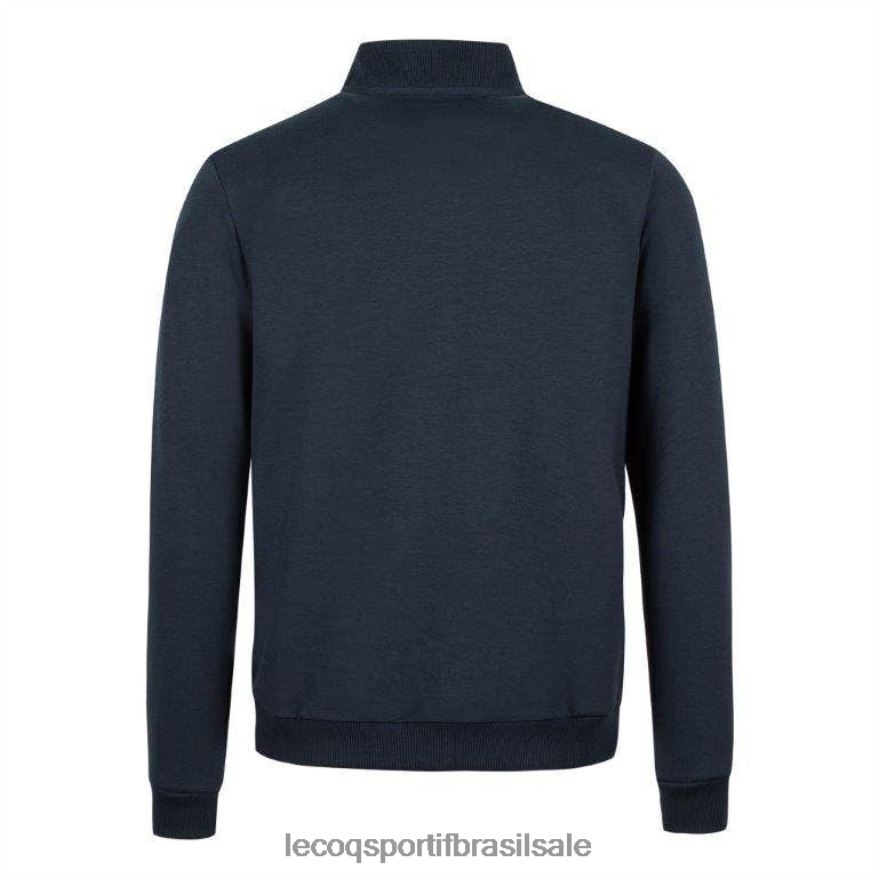 Le Coq Sportif roupas moletom com zíper azul homens 84V68477