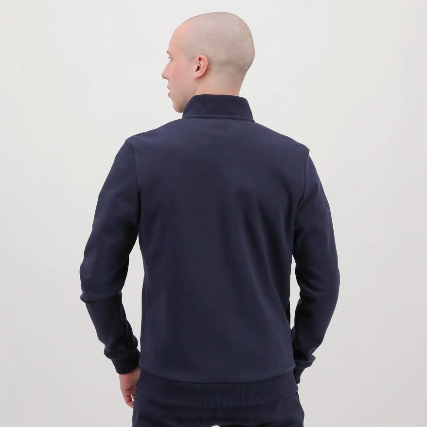 Le Coq Sportif roupas moletom com zíper azul homens 84V68477