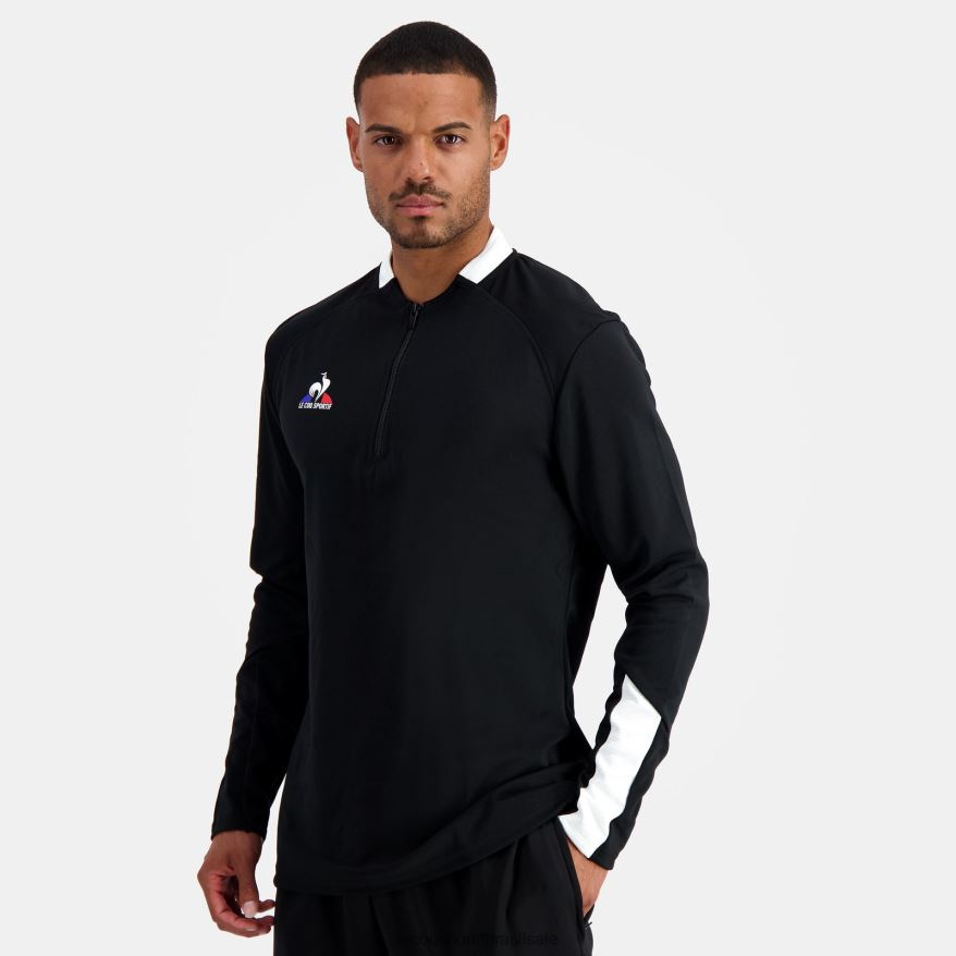 Le Coq Sportif roupas moletom preto homens 84V68476