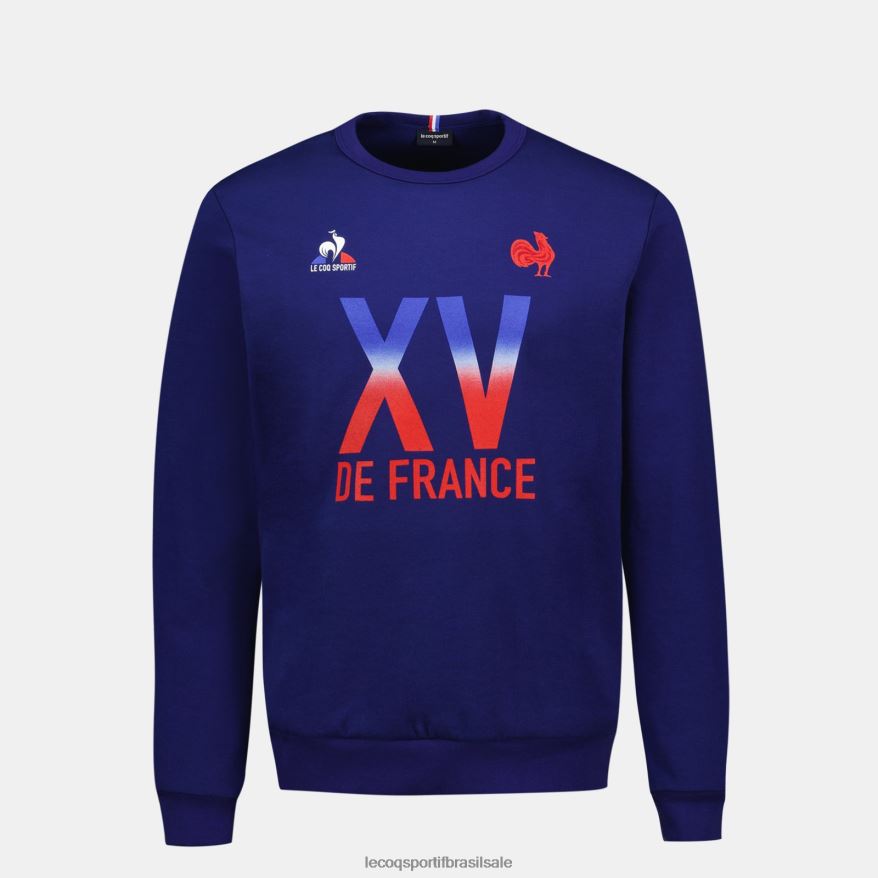 Le Coq Sportif roupas moletom - xv de france azul homens 84V6845