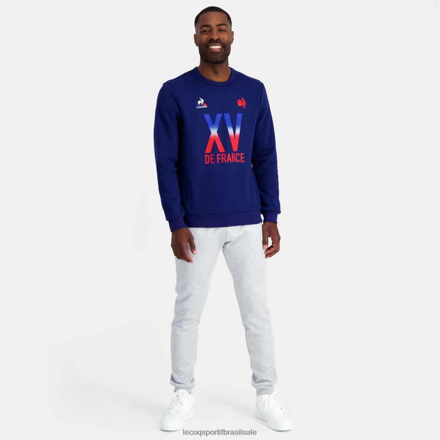 Le Coq Sportif roupas moletom - xv de france azul homens 84V6845