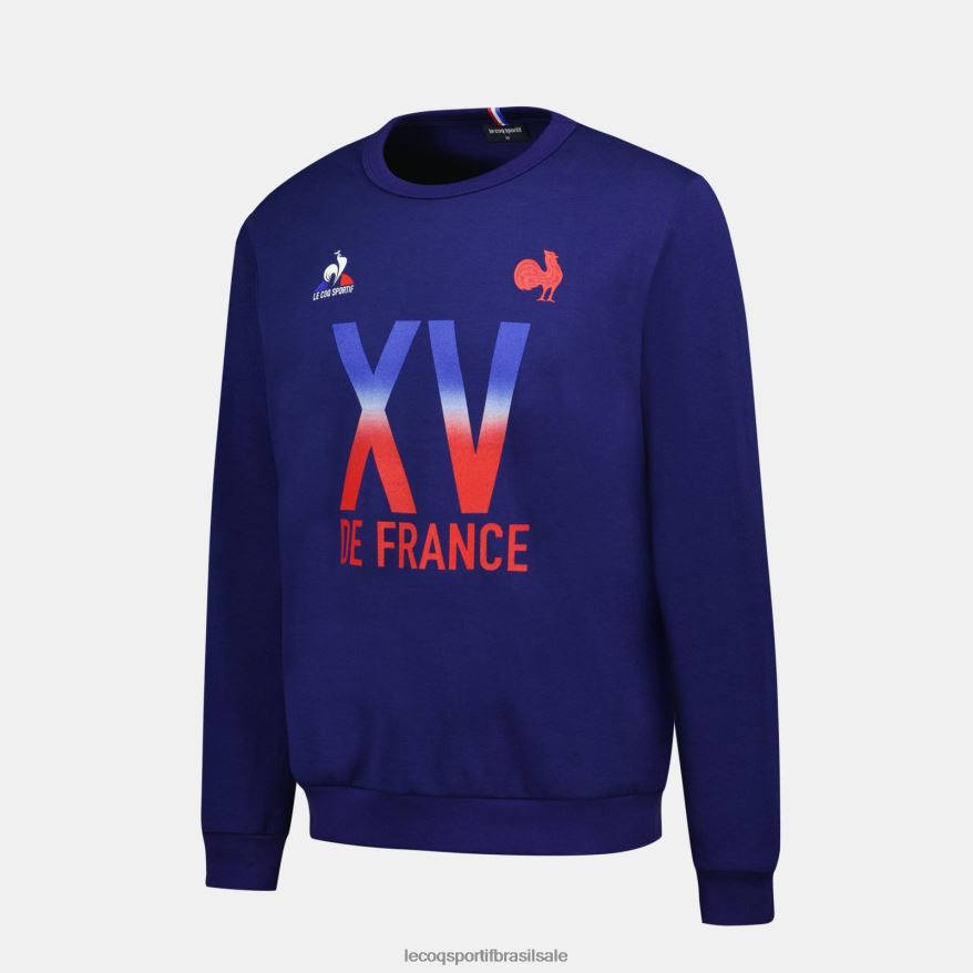 Le Coq Sportif roupas moletom - xv de france azul homens 84V6845