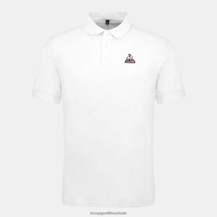 Le Coq Sportif roupas pólo branco homens 84V684124
