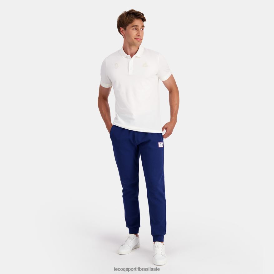 Le Coq Sportif roupas pólo branco homens 84V684130