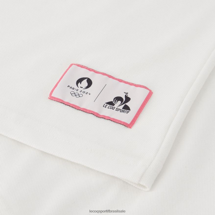 Le Coq Sportif roupas pólo branco homens 84V684130