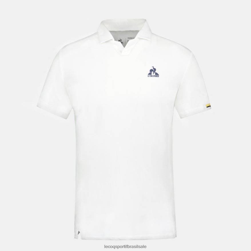 Le Coq Sportif roupas pólo branco homens 84V684134