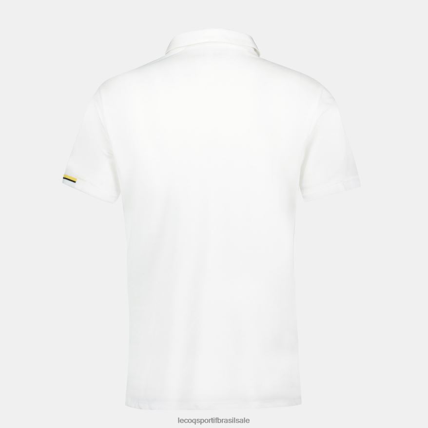 Le Coq Sportif roupas pólo branco homens 84V684134