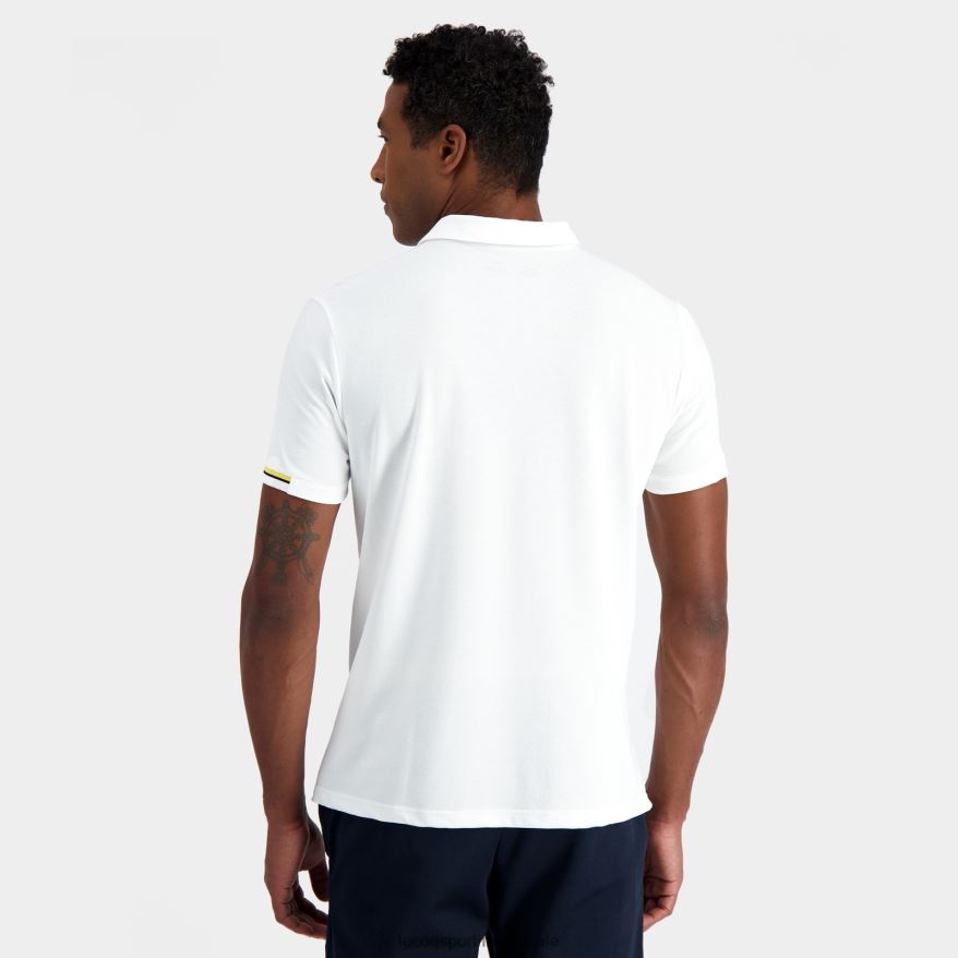 Le Coq Sportif roupas pólo branco homens 84V684134