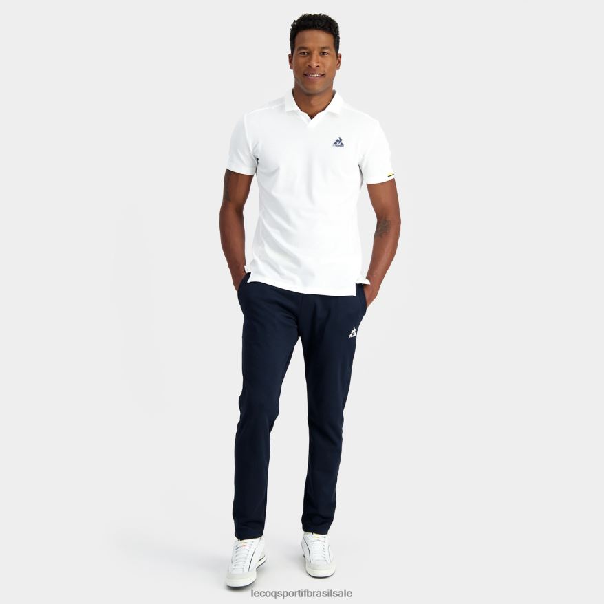Le Coq Sportif roupas pólo branco homens 84V684134