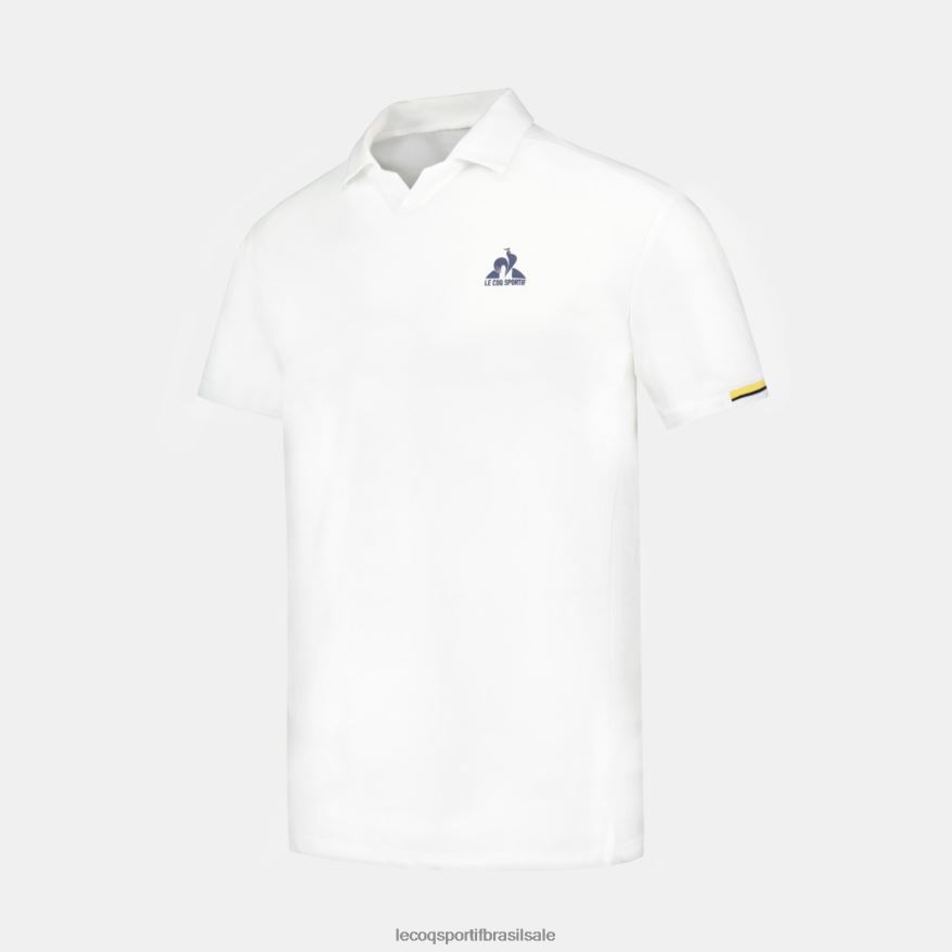 Le Coq Sportif roupas pólo branco homens 84V684134