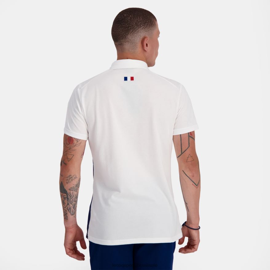 Le Coq Sportif roupas pólo branco homens 84V684137