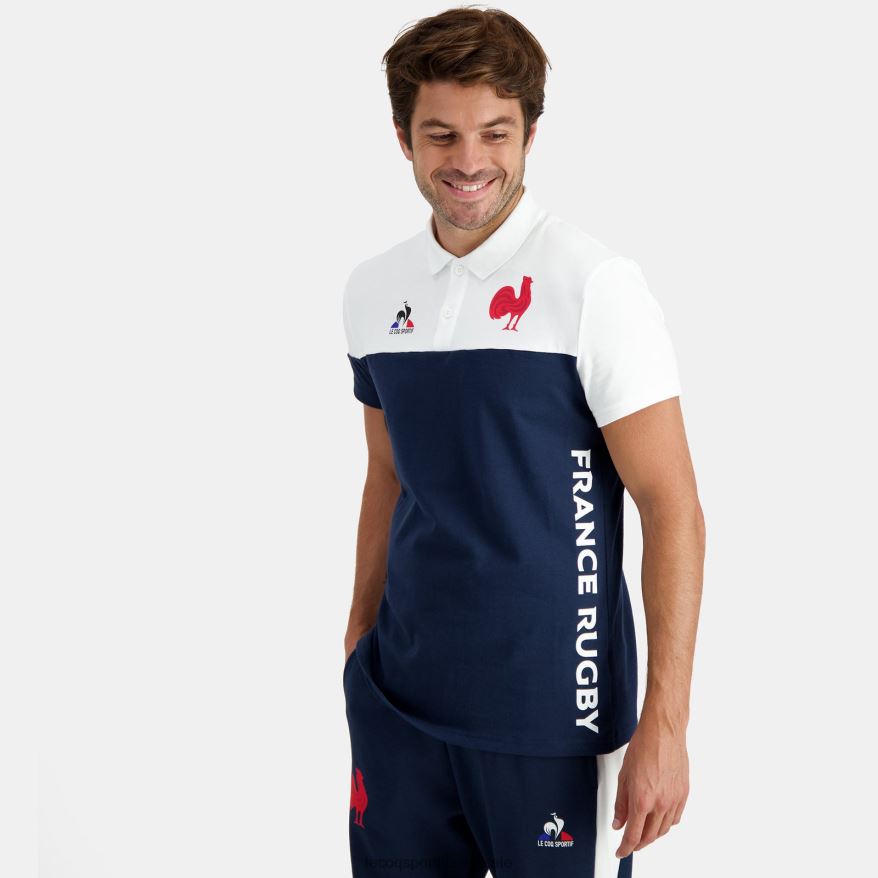 Le Coq Sportif roupas pólo multicolorido homens 84V684468
