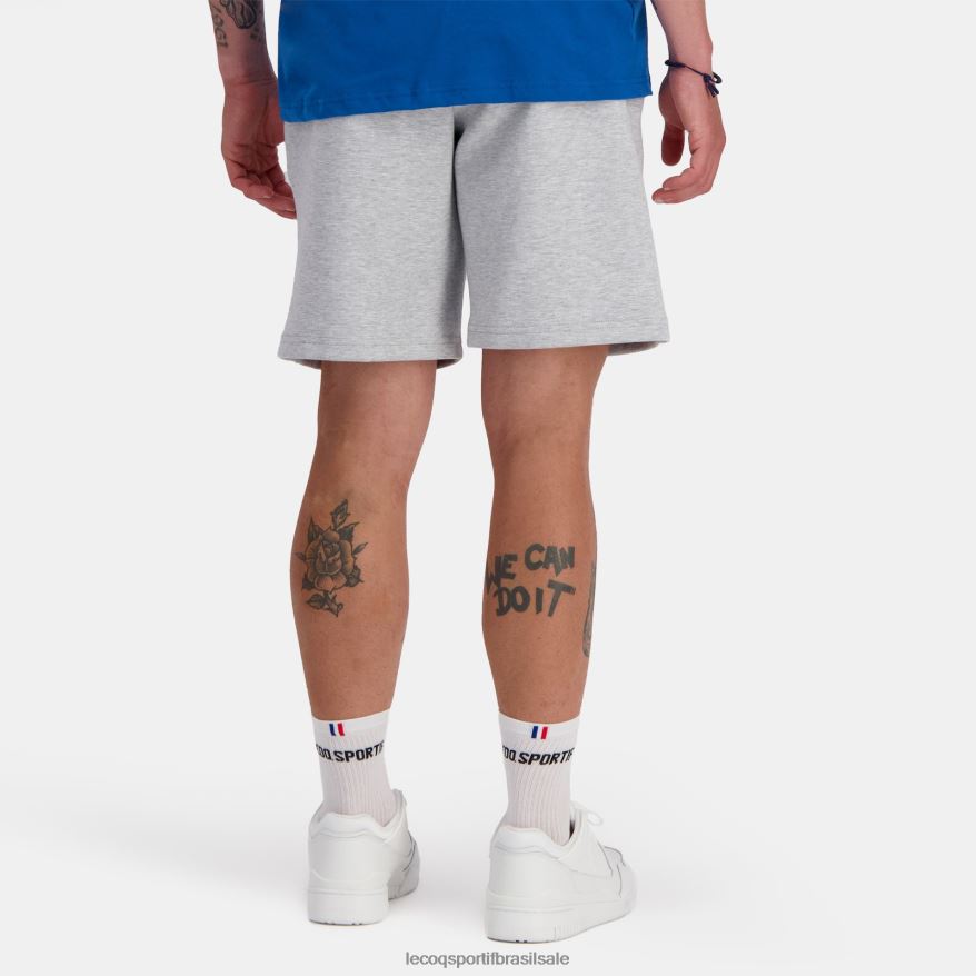 Le Coq Sportif roupas bermuda cinza homens 84V684218