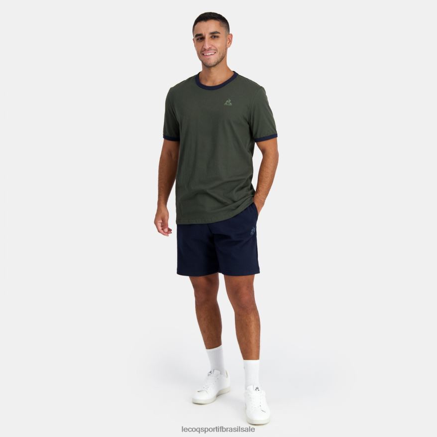 Le Coq Sportif roupas calções azuis homens 84V684219