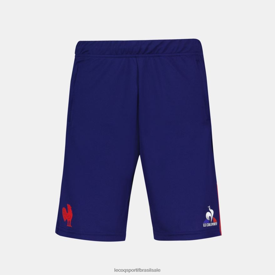 Le Coq Sportif roupas calções azuis homens 84V684234