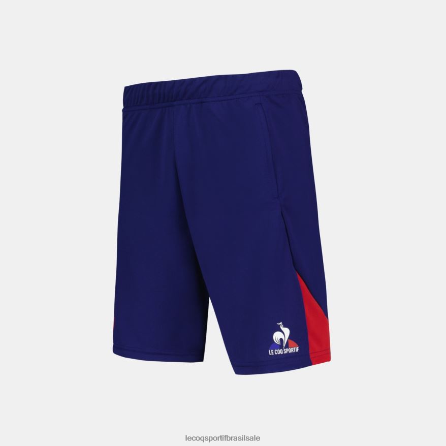 Le Coq Sportif roupas calções azuis homens 84V684234
