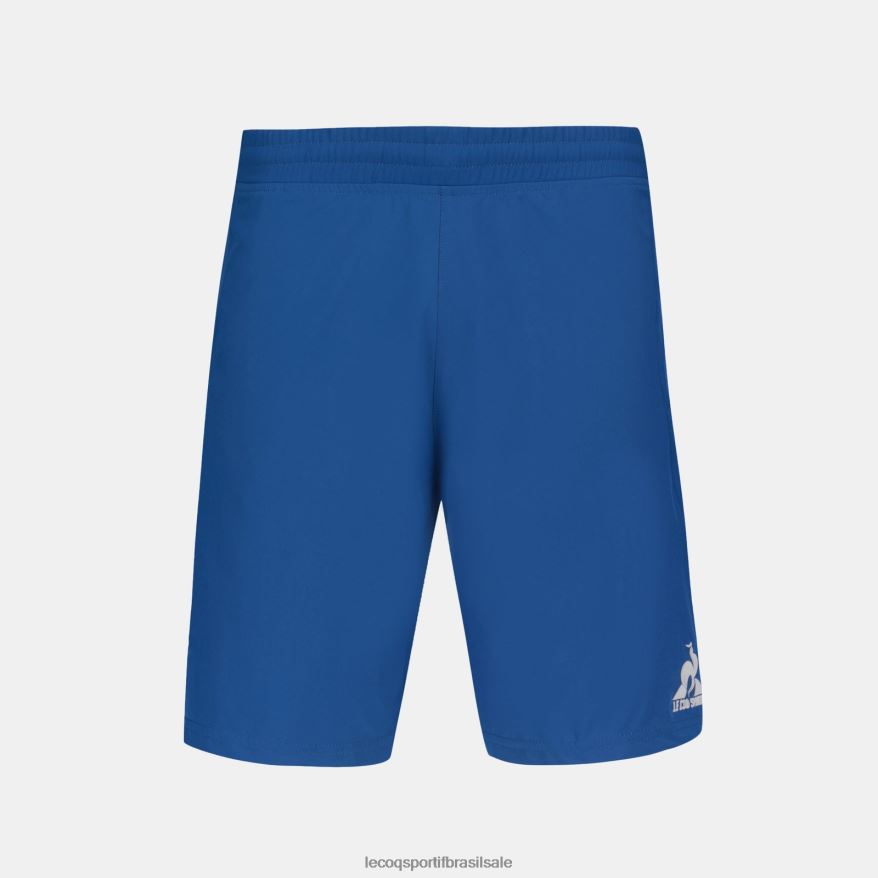 Le Coq Sportif roupas calções azuis homens 84V684236