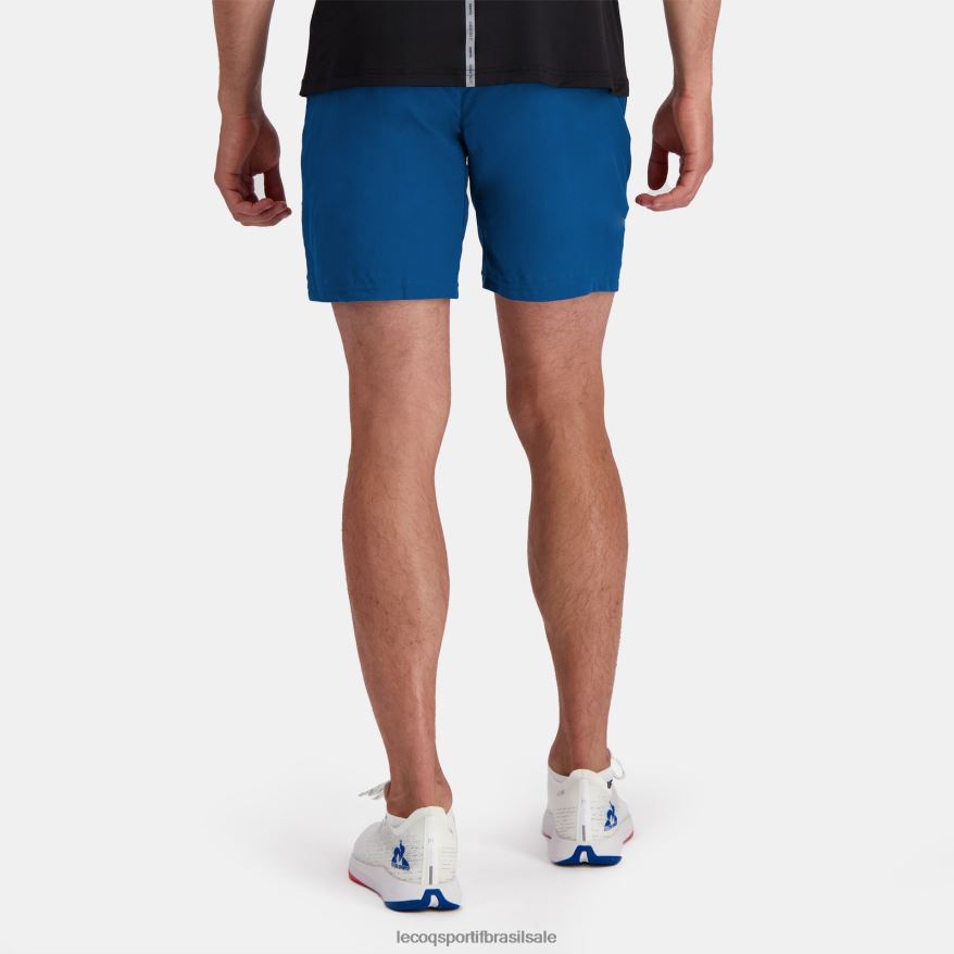 Le Coq Sportif roupas calções azuis homens 84V684236