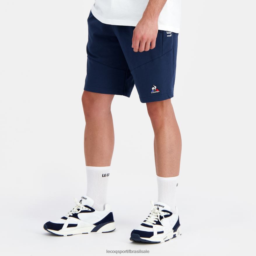 Le Coq Sportif roupas calções azuis homens 84V684241